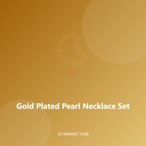 Gold Plated Pearl Necklace Set
