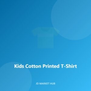 Kids Cotton Printed T-Shirt